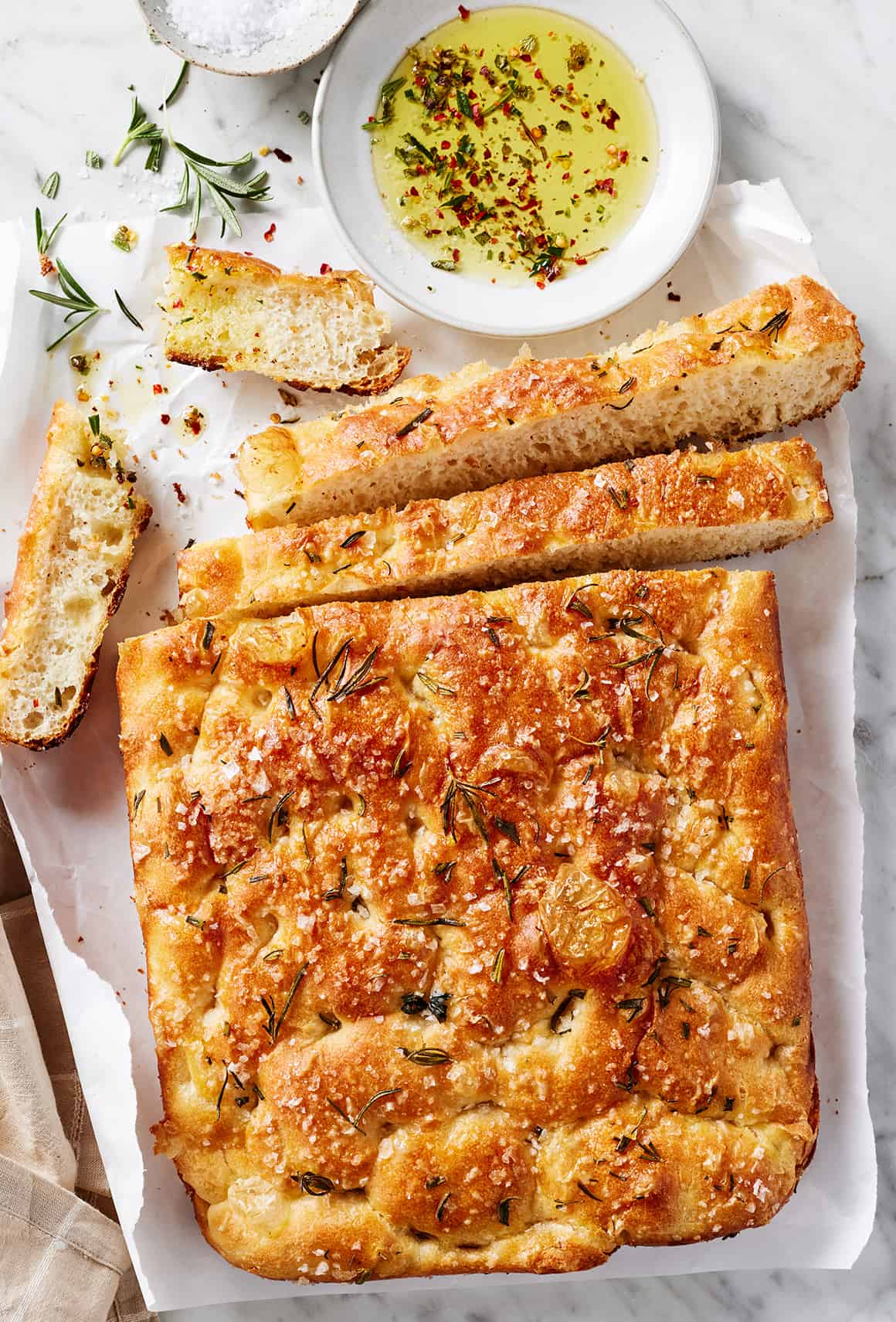 Rosemary focaccia bread