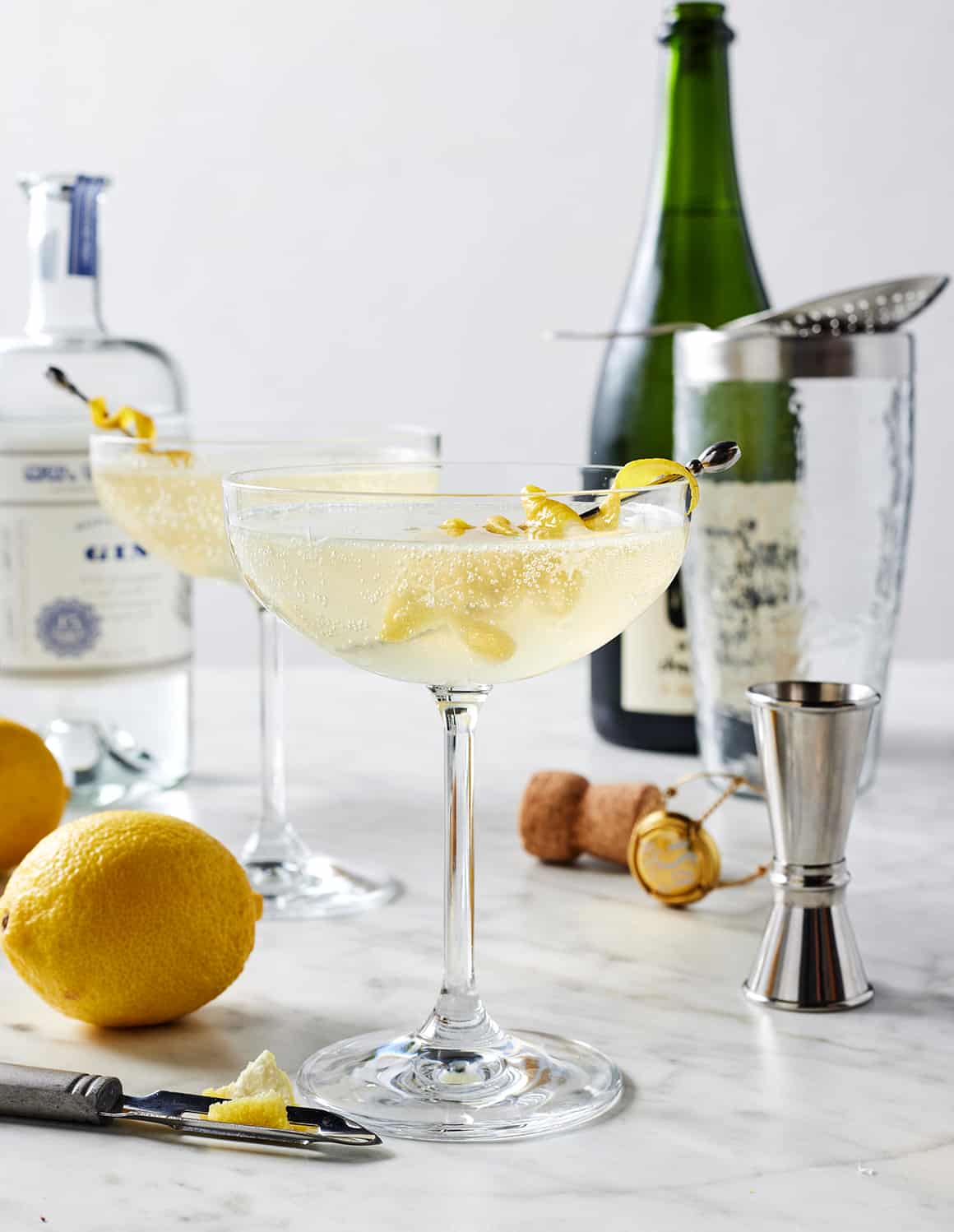 French 75 cocktail
